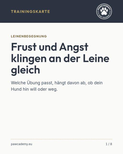 Zwei Hunde bellen an der Leine gleich laut. Einer von ihnen will nach vorne. Der andere will eigentlich nur weg. Was also tun? In unserem Post geht es um Frust oder Angst, Abstand und Lob und den Weg zu stressfreieren Hundebegegnungen. Wenn du unsicher bist, wie du mit deinem Hund am besten trainierst, schreib uns 🐾

#Hundetraining #Leinenbegegnung #Leinenaggression #Hundeschule
(mit Unterstützung von KI produziert)